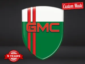 GMC Pegatinas Logo Impresas Resistentes Limitadas Alta Calidad